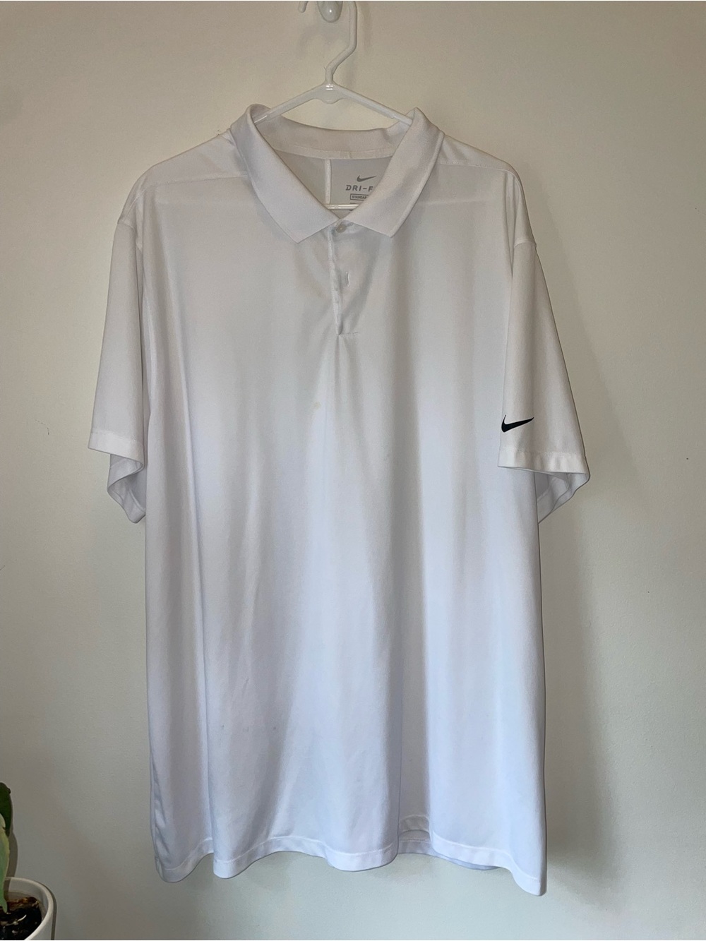 Nike Dri-FIT White Men’s Polo Shirt